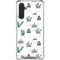 Succulent Pattern Galaxy A17 Clear Case