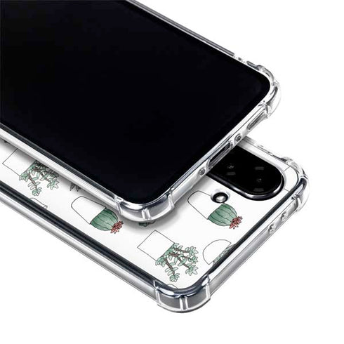 Succulent Pattern Galaxy A36 5G Clear Case