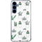 Succulent Pattern Galaxy A55 5G Clear Case