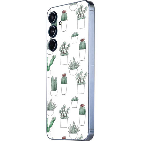 Succulent Pattern Galaxy A55 5G Skin
