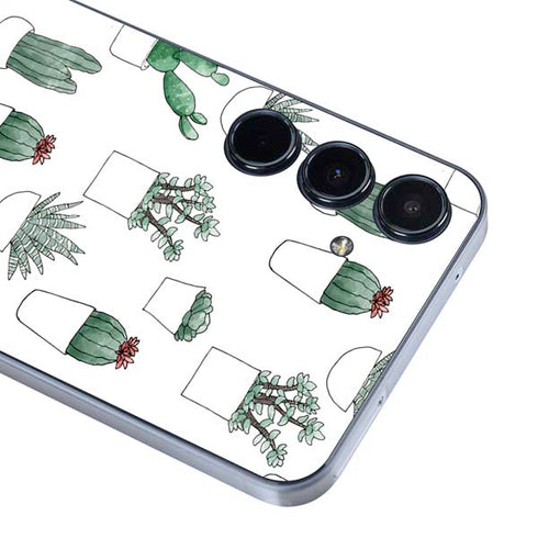 Succulent Pattern Galaxy A55 5G Skin