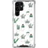 Succulent Pattern Galaxy S22 Ultra Clear Case