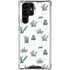 Succulent Pattern Galaxy S23 Ultra Clear Case