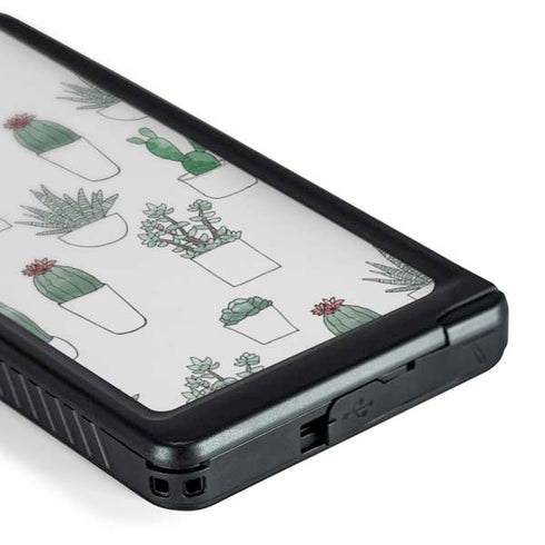Succulent Pattern Galaxy S24 Ultra Waterproof Case