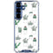 Succulent Pattern Galaxy S25 Clear Case