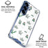Succulent Pattern Galaxy S25 Plus Clear Case