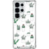 Succulent Pattern Galaxy S25 Ultra Clear Case