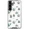 Succulent Pattern Galaxy S26 Plus Clear Case