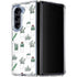 Succulent Pattern Galaxy Z Fold5 5G Clear Case