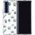 Succulent Pattern Galaxy Z Fold6 Clear Case