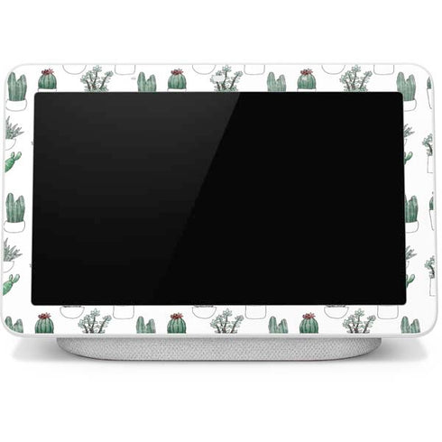 Succulent Pattern Google Home Hub Skin