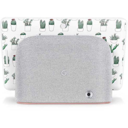 Succulent Pattern Google Home Hub Skin