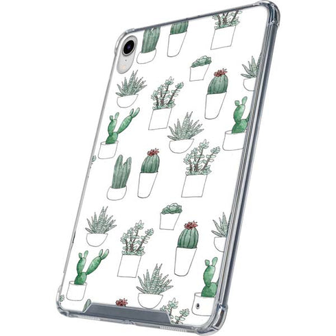 Succulent Pattern iPad 11th Gen (2025) Clear Case