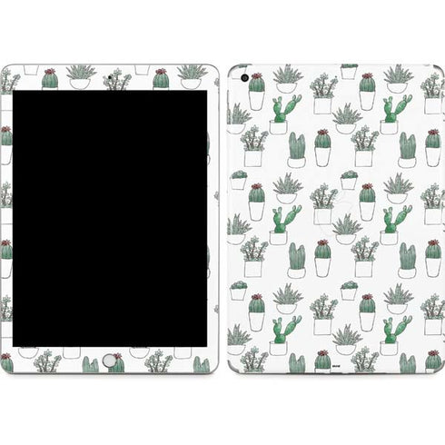 Succulent Pattern Apple iPad Skin