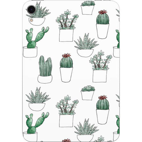 Succulent Pattern Apple iPad Mini Skin