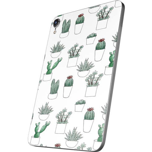 Succulent Pattern Apple iPad Mini Skin