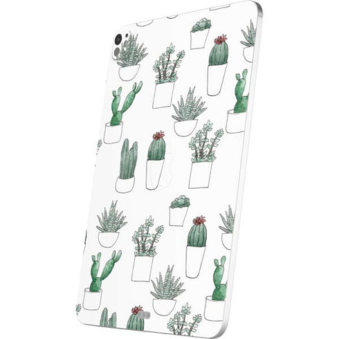 Succulent Pattern iPad Pro 13in M4 (2024) Skin