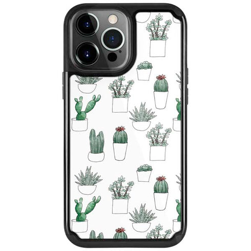 Succulent Pattern iPhone Cases