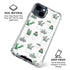 Succulent Pattern iPhone 15 Clear Case