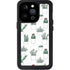 Succulent Pattern iPhone 15 Pro Waterproof Case