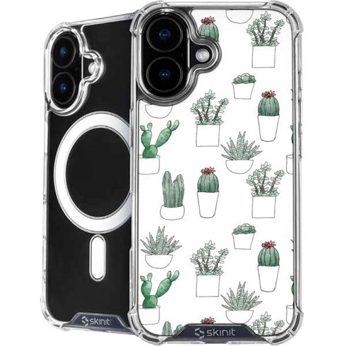 Succulent Pattern iPhone 16 MagSafe Case