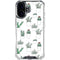 Succulent Pattern iPhone 16 Plus Clear Case