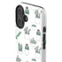 Succulent Pattern iPhone 16 Plus Impact Case