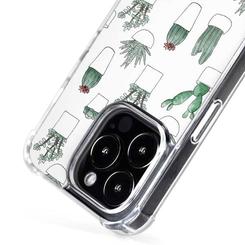 Succulent Pattern iPhone 16 Pro MagSafe Case