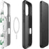 Succulent Pattern iPhone 16 Pro Magsafe Impact Case