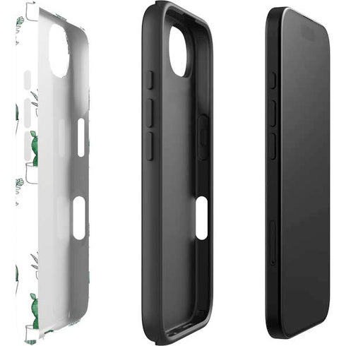 Succulent Pattern iPhone 16e Impact Case