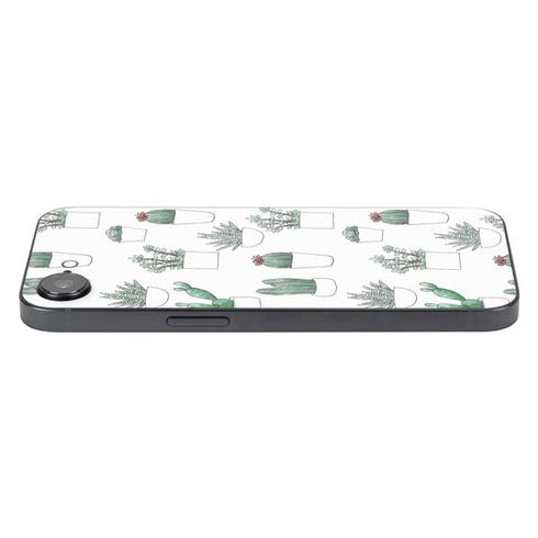 Succulent Pattern iPhone 16e Skin