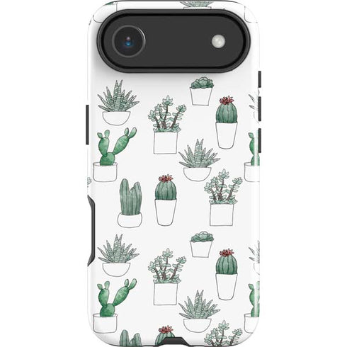 Succulent Pattern iPhone 17 Air Impact Case