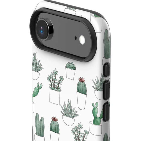 Succulent Pattern iPhone 17 Air Impact Case