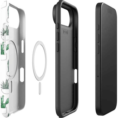 Succulent Pattern iPhone 17 Air Magsafe Impact Case