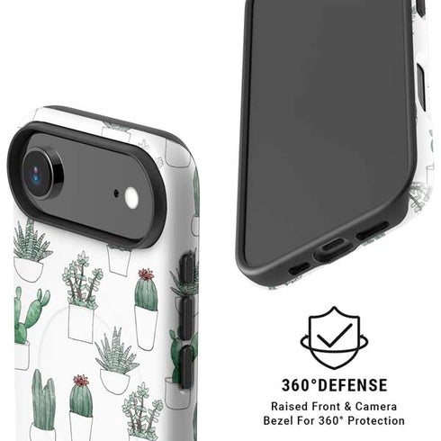 Succulent Pattern iPhone 17 Air Magsafe Impact Case