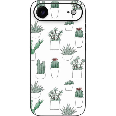 Succulent Pattern iPhone 17 Air Skin