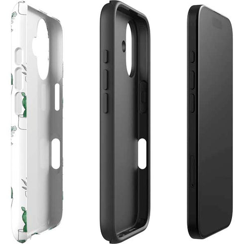 Succulent Pattern iPhone 17 Impact Case
