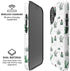 Succulent Pattern iPhone 17 Magsafe Impact Case