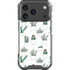 Succulent Pattern iPhone 18 Pro Clear Case