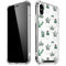 Succulent Pattern iPhone X/XS Clear Case