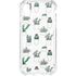 Succulent Pattern iPhone XS Clear Case