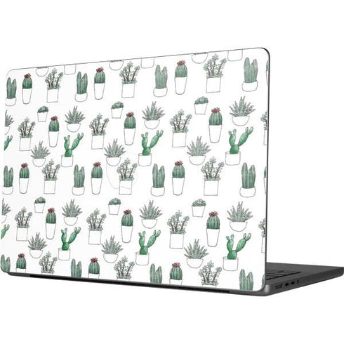 Succulent Pattern Apple MacBook Pro 14-inch Skin