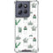 Succulent Pattern Moto G 5G (2025) Clear Case