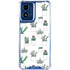 Succulent Pattern Moto G Play 4G (2024) Clear Case