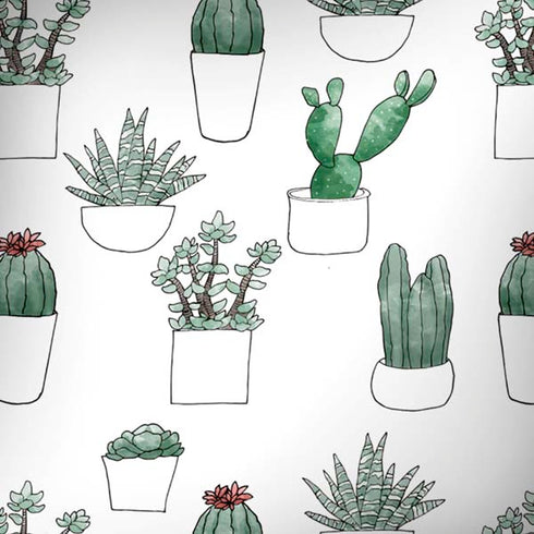 Succulent Pattern Moto G6 Skin