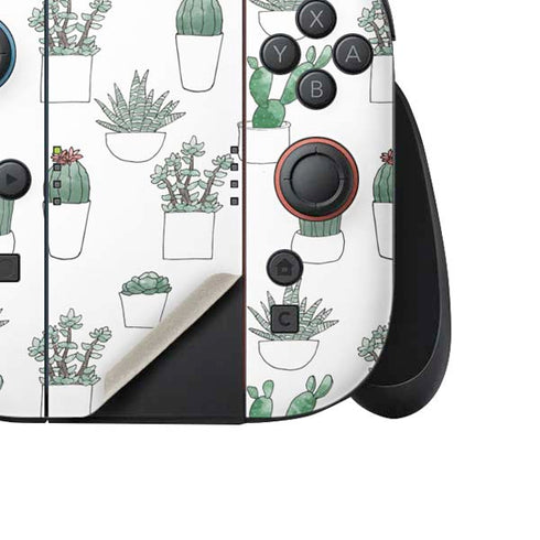 Succulent Pattern Nintendo Switch 2 (2025) Joy-Con Controller Skin