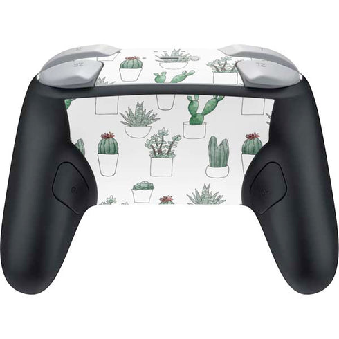 Succulent Pattern Nintendo Switch 2 (2025) Pro Controller Skin
