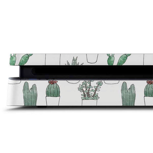 Succulent Pattern PS4 Slim Skin