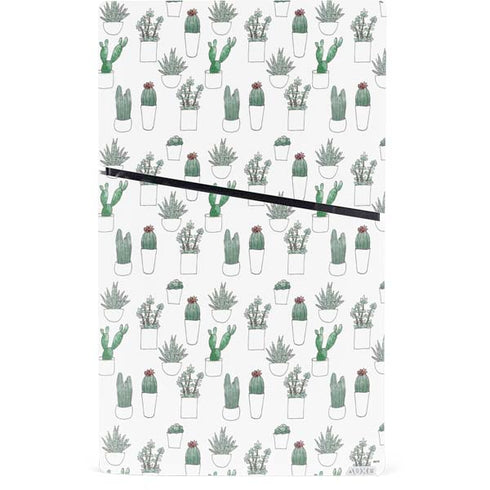 Succulent Pattern PS5 Slim Digital Edition Console Skin