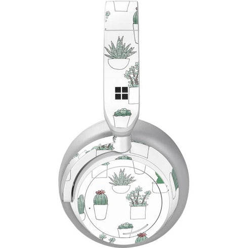 Succulent Pattern Surface Headphones Skin